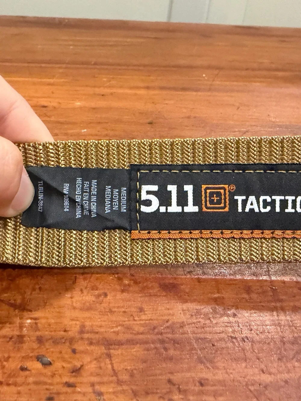 5.11 Tactical durable tan